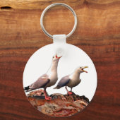 カモメ鳴き キーホルダー (正面)