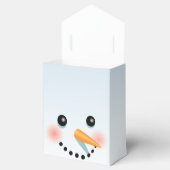 カモメ鼻の可愛い雪だるま顔 フェイバーボックス (オープン)