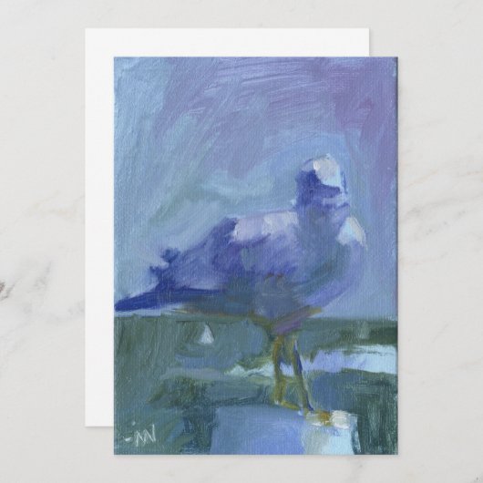 カモメ4 招待状 (正面/裏面)