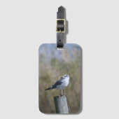 カモメ・オン・ポスト ラゲッジタグ (正面縦)