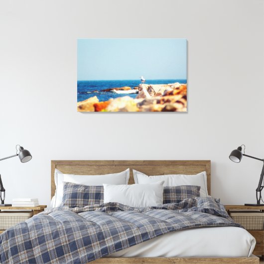 カモメ キャンバスプリント (インサイチュ (寝室))