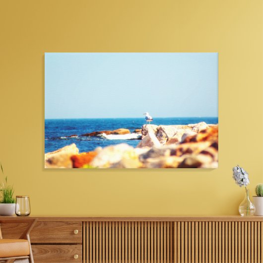 カモメ キャンバスプリント (インサイチュ (リビング))