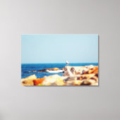 カモメ キャンバスプリント (正面)