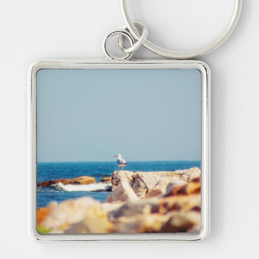 カモメ キーホルダー (正面)