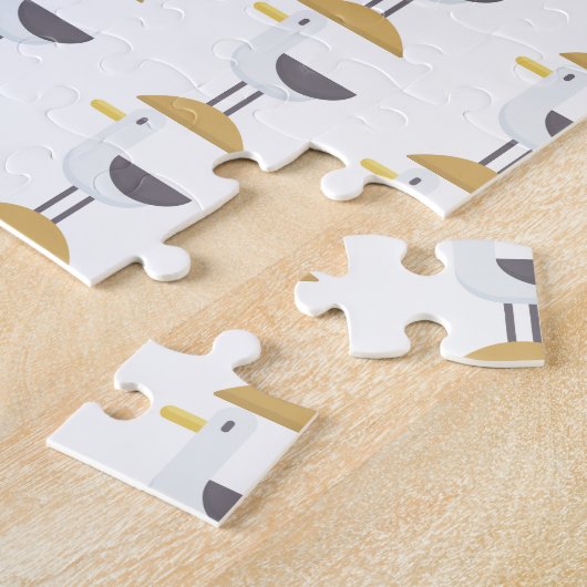 カモメ ジグソーパズル (側面)