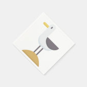 カモメ スタンダードカクテルナプキン (角)