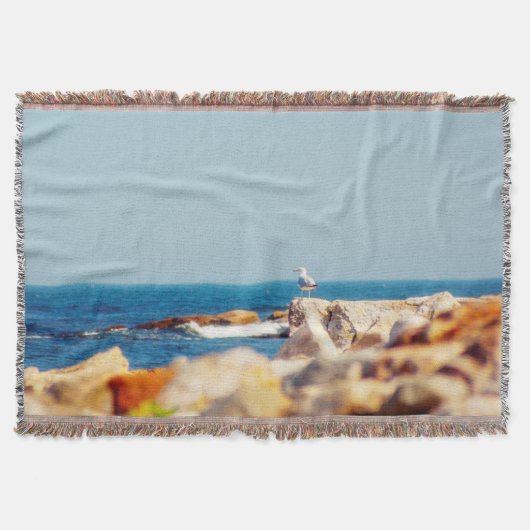 カモメ スローブランケット (正面)