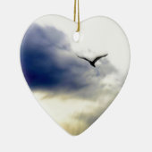 カモメ セラミックオーナメント (右)