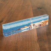 カモメ デスクネームプレート (側面)