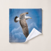 カモメ バスタオルセット (ウォッシュタオル)