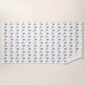 カモメ ビーチタオル (正面)