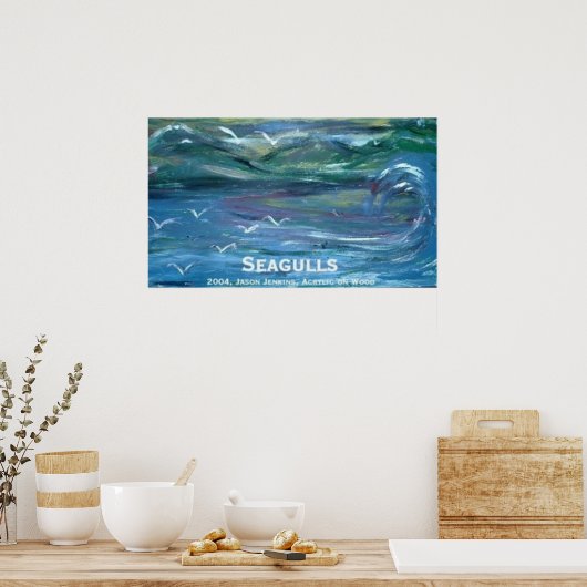 カモメ ポスター (キッチン)