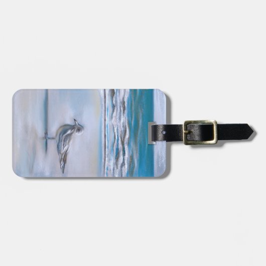 カモメ ラゲッジタグ (正面横)