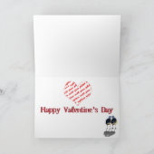 カモメ – ロビーバードとサンセットバレンタインデー シーズンカード (内部)