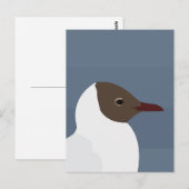 カモメ 鳥 カモメ カモメ ポストカード (正面/裏面)