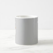 カモメ 鳥 ビーチ 海岸 白 水彩画 コーヒーマグカップ (中央)