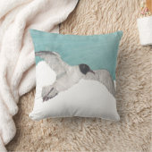 カモメ、鳥、沿岸枕 クッション (ブランケット)