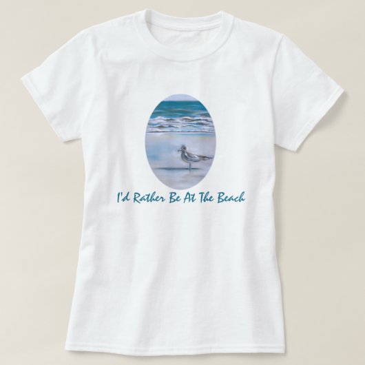 カモメ Tシャツ (デザイン正面)