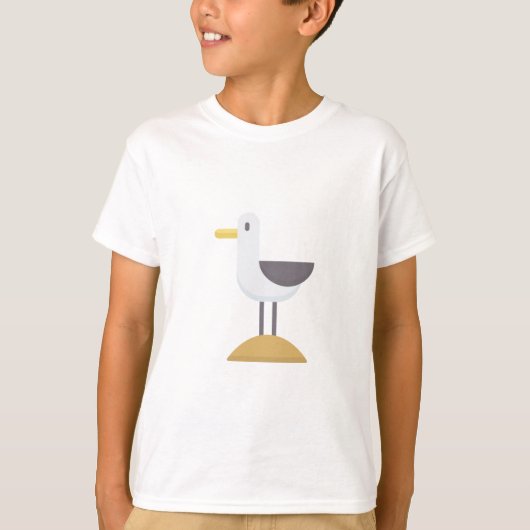 カモメ Tシャツ (正面)