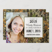 カモ卒業お知らせ 個人設定 案内状 (正面/裏面)