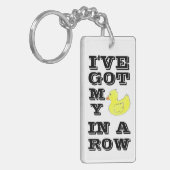 カモ得を列キーチェーンに キーホルダー (正面左)