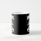 カモ狩りの贈り物狩りアヒルカッコいいは コーヒーマグカップ (中央)