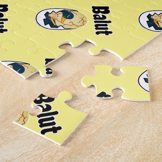 カモ胚葉卵蛋白フィリピーノ ジグソーパズル (側面)