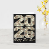 カモ ハッピー ニュー イヤー パーティー 2026 ファミリー マッチング コス カード (黄色い花)