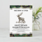 「カモ 狩猟は終了 ブライダルシャワーの招待状」 招待状 (スタンド正面)