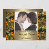 カモ Save the Date フォト セーブザデート (正面/裏面)