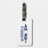 カヤカホリック ラゲッジタグ (裏面縦)