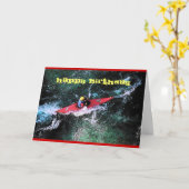 カヤカー誕生日カード カード (黄色い花)