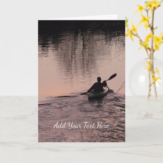 カヤク カード (黄色い花)