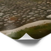 カヤコイヒストリカルギリシャの家々芸術的抽象芸術 ポスター (コーナー)