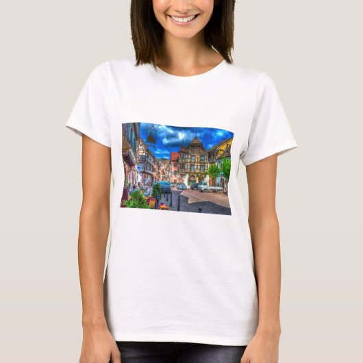 カヤセルスベルグアルザスフランス Tシャツ (正面)