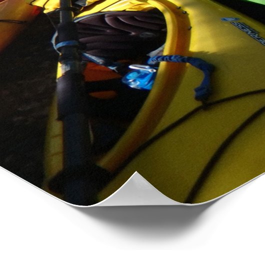 カヤッカラフルクス ポスター (角)