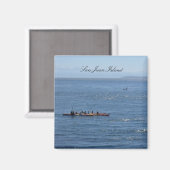 カヤッカーとオルカ マグネット (正面/裏面)