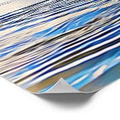 カヤッカーオンセレーネ湖ポスター ポスター (角)