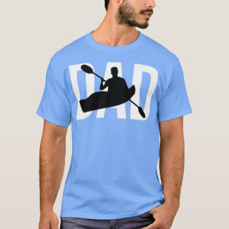 カヤックおもしろいパパかわいいギフトのためのカヤック恋人パパK Tシャツ