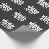 カヤックおもしろい彼らは私をボートに見る ラッピングペーパー (角)