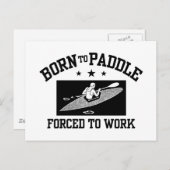 カヤックおもしろい ポストカード (正面/裏面)