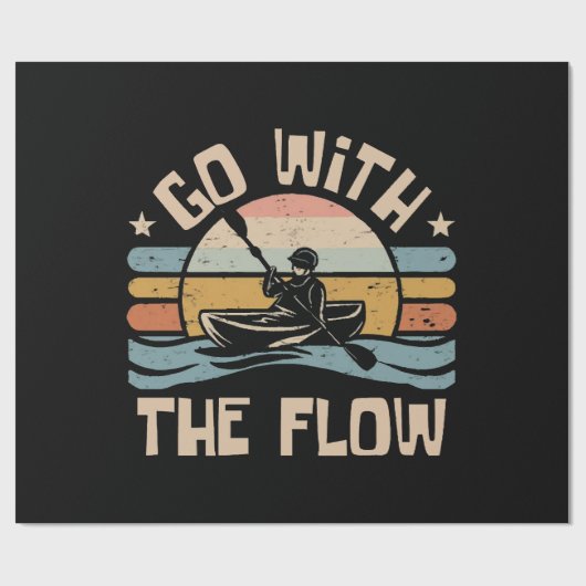 カヤックおもしろい ラッピングペーパー (フラット)