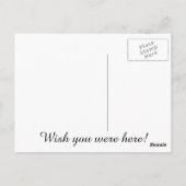 カヤックがビーチ、カヤッククリスマス ポストカード (裏面)