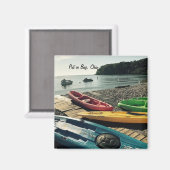 カヤックがベイプイン マグネット (正面/裏面)