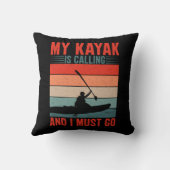 カヤックが呼び出してきて行かなくちゃ クッション (裏面)