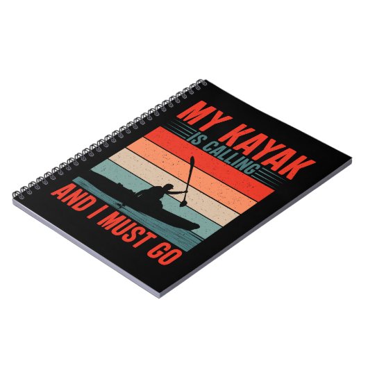 カヤックが呼び出してきて行かなくちゃ ノートブック (左側)