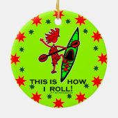 カヤックこれが私転がの方法 セラミックオーナメント (裏面)