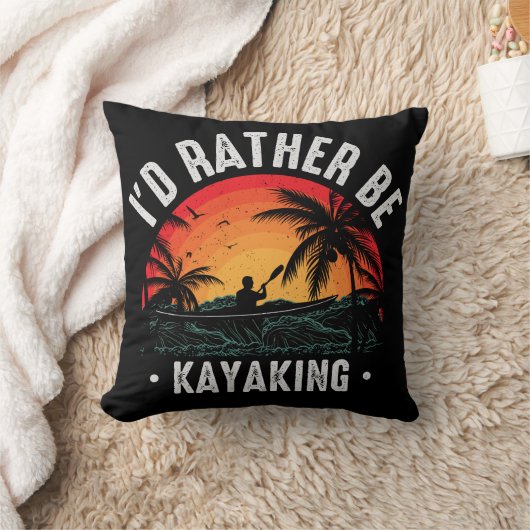 カヤックしたい クッション (ブランケット)