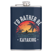 カヤックしたい フラスク (正面)