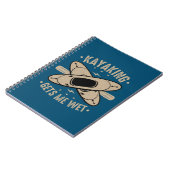 カヤックで濡れる ノートブック (左側)